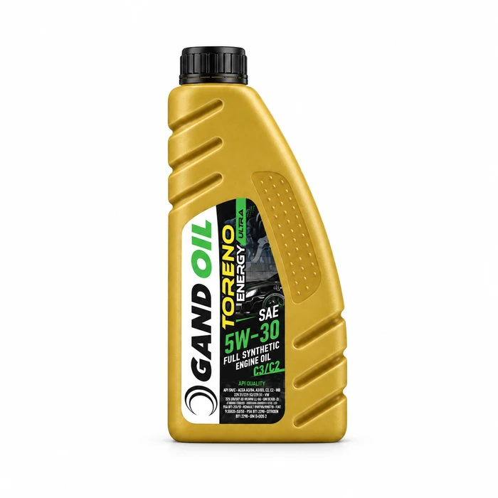 שמן מנוע TORENO ULTRA ENERGY 5W-30 סינתטי מלא